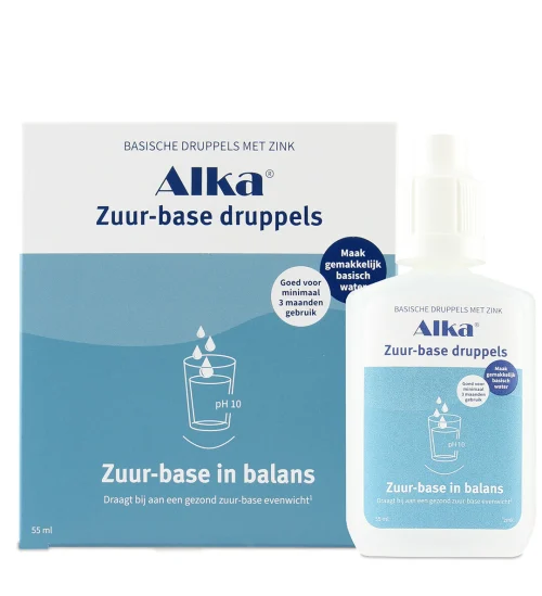 alka-druppels zuur-basedruppels-